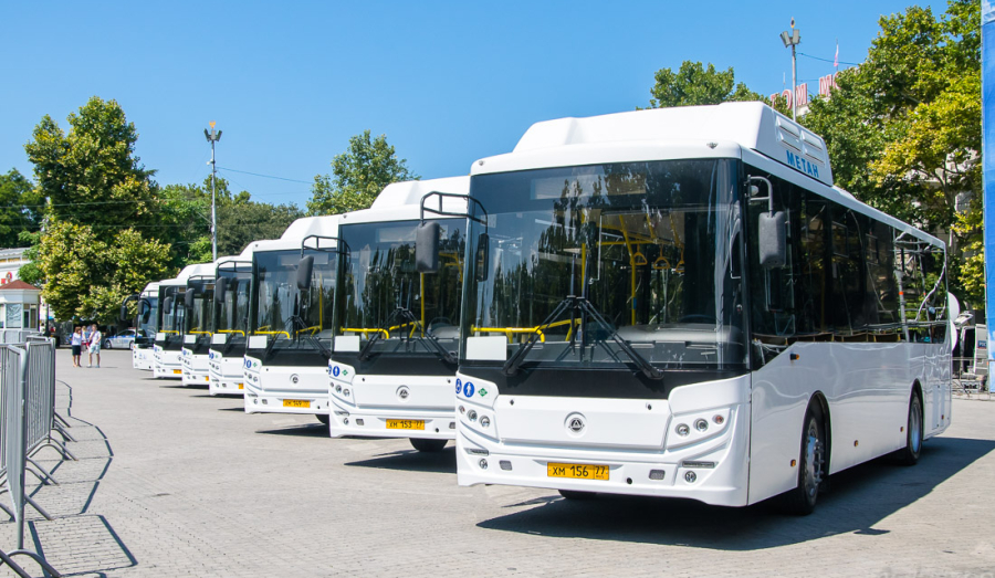 29 автобусов большой и средней вместимости закупит Севастополь в 2026 году.