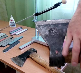 Заточка ножей, ножниц, топоров 